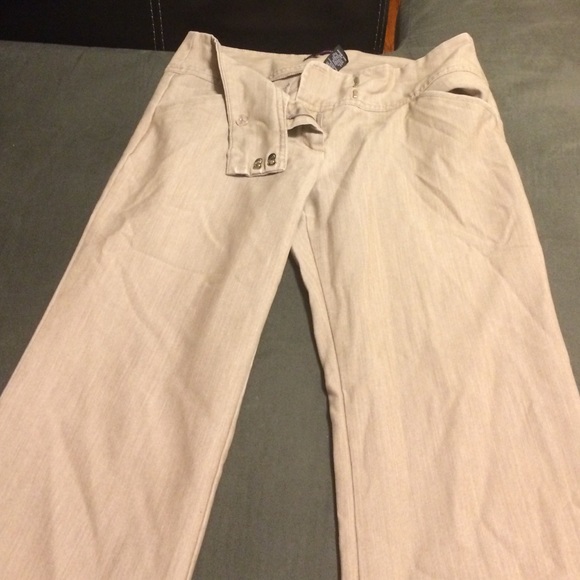 Woman's Joe Benbasset Tan Dress Pants - Picture 2 of 4